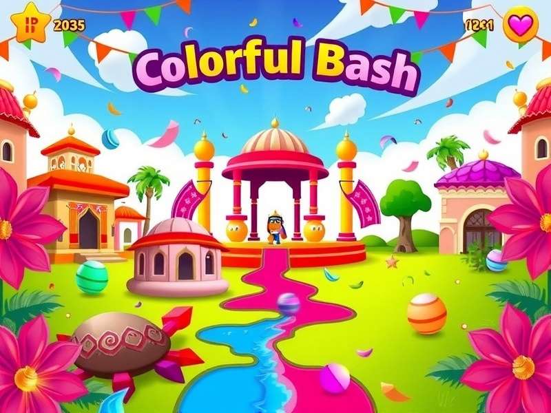 Holi Colorful Bash Regional Versions